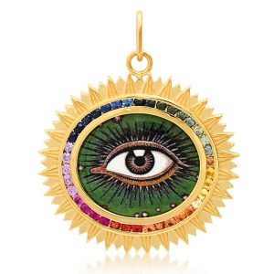 Colette eye pendant