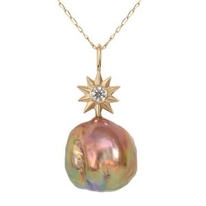 Jenny Norman Stargazer pearl pendant