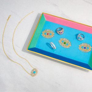 Suzanne Kalan x Jonathan Adler evil eye tray