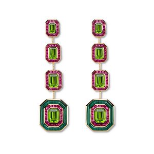 Annoushka x Fuli Gemstones long drop earrings