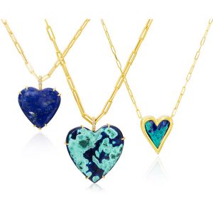 Lauren K heart necklaces