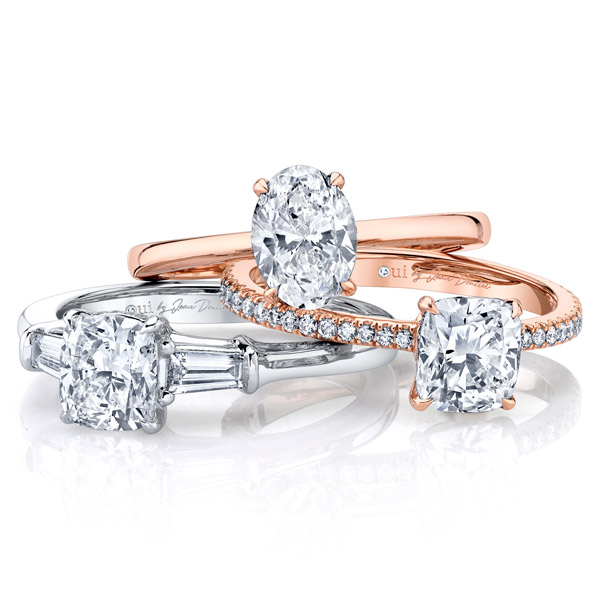 Jean Dousset: Our Most Popular Seamless Halo® Engagement Rings | Milled