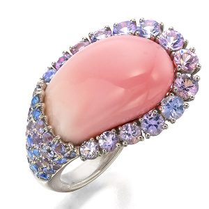 Assael conch pearl ring