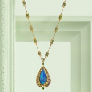 Louis Comfort Tiffany opal necklace