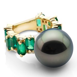 Suzanne Kalan Tahitian pearl ring