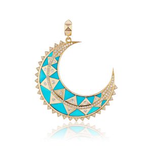 Harwell Godfrey moon pendant