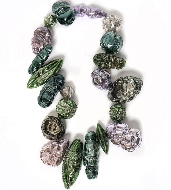 Amy Lemaire glass necklace