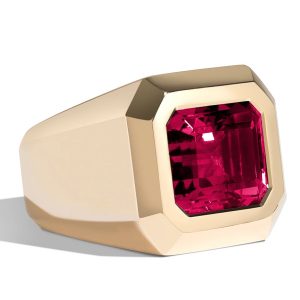 Shahla Karimi ruby super bowl ring