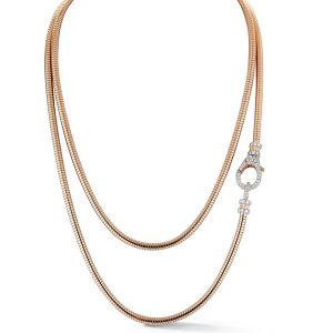 Walters Faith rose gold necklace