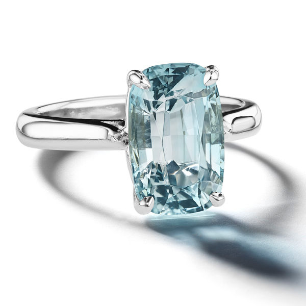 Aquamarine Engagement Rings | UK London Hatton Garden – The London  Victorian Ring Co