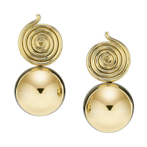 Vram Eon yellow gold earrings