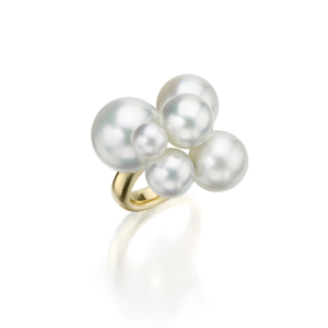 Assael multi Bubble pearl ring