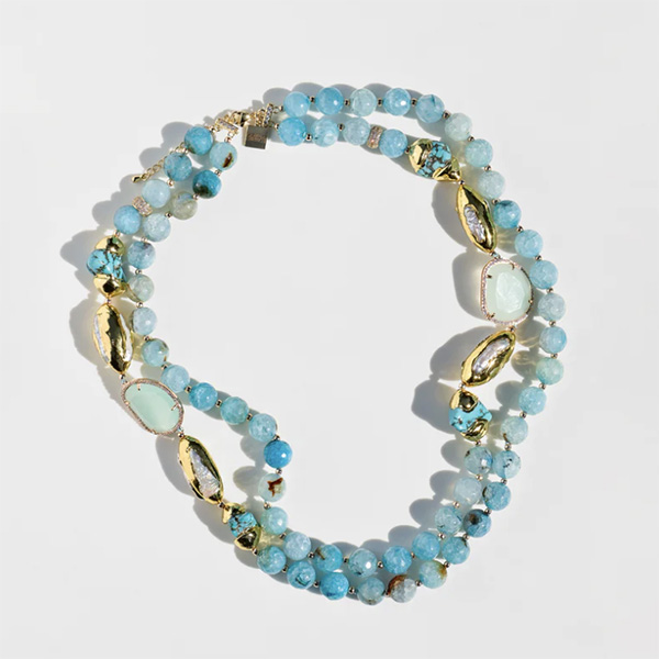 Hamptons turquoise necklace