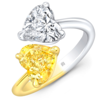 Two Block Letters Gold or Platinum finish Bracelet – JewelsDen
