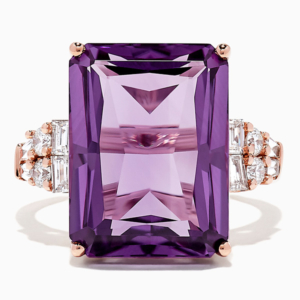 Effy amethyst cocktail ring