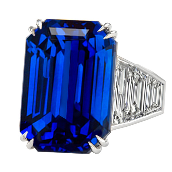 Jack Abraham sapphire ring