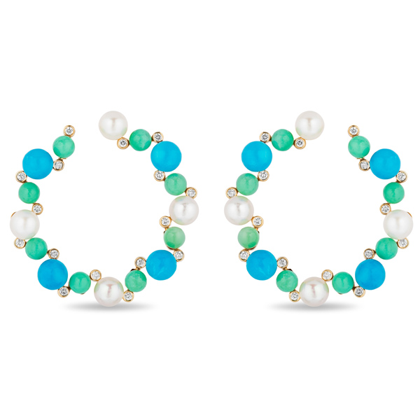 Mason Books hoop earrings