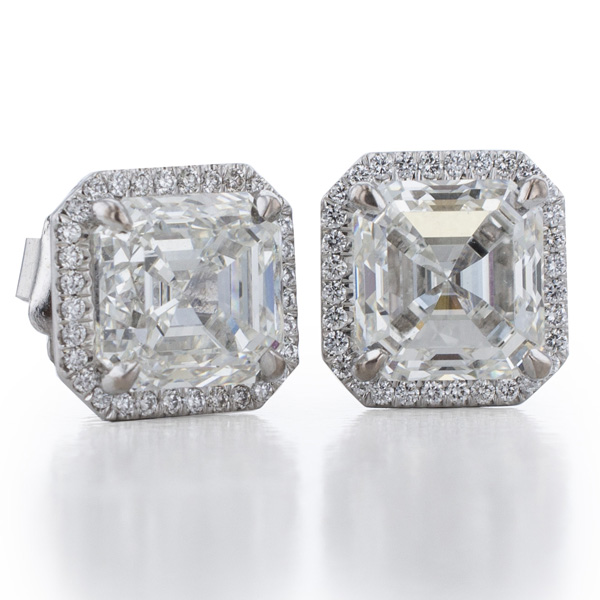 RDI Diamonds asscher studs