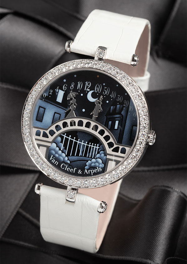 Van Cleef and Arpels Pont de Amoureux watch