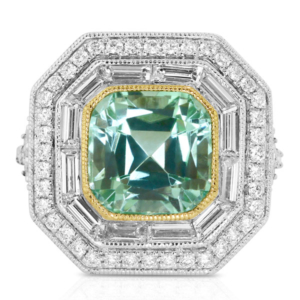 Yael green tourmaline ring