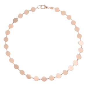 Ali Weiss gold disc anklet