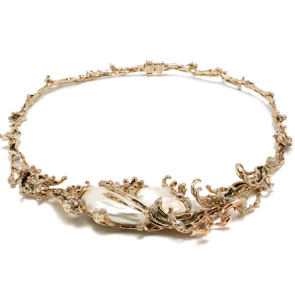 Bibi Van Der Velden Crashing Waves necklace