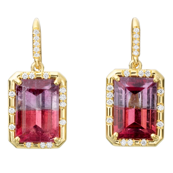 Lauren K tourmaline earrings