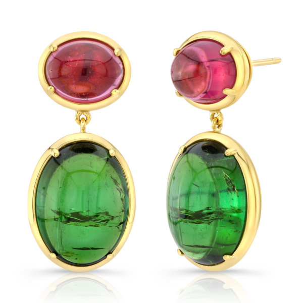 Rahaminov tourmaline earrings