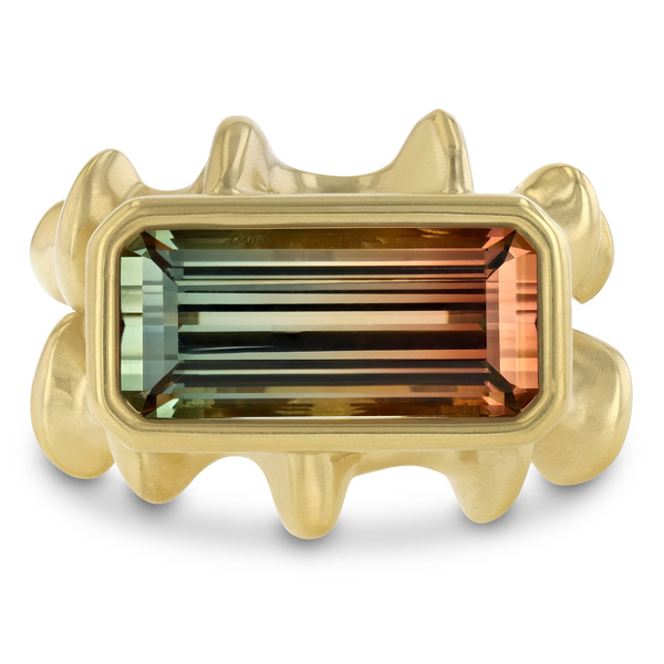 Vram Chroma tourmaline ring