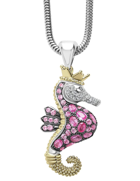 Lagos seahorse pendant