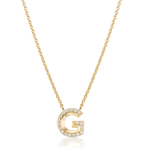 Harwell Godfrey initial pendant