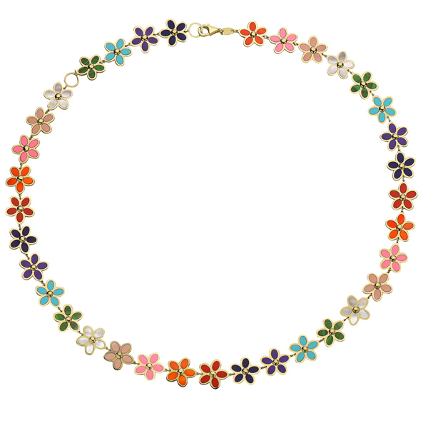 Lionheart rainbow wildflower chain