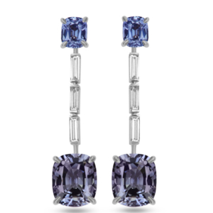 Sonya K Burmese spinel earrings