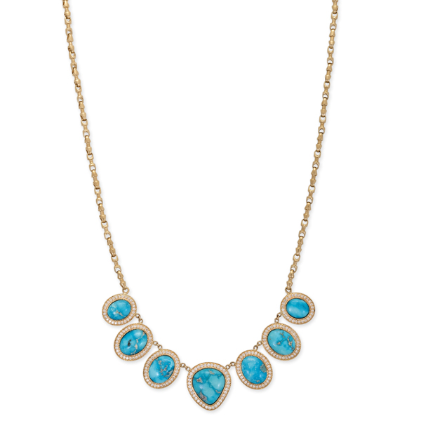 Jacquie Aiche Riri turquoise necklace