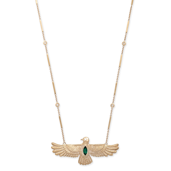 Jacquie Aiche Thunderbird necklace