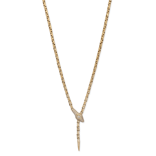 Jacquie Aiche snake rolo necklace