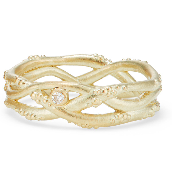 Judith Peterhoff Orno Trias braided ring