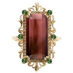 Melinda Lawton tourmaline ring