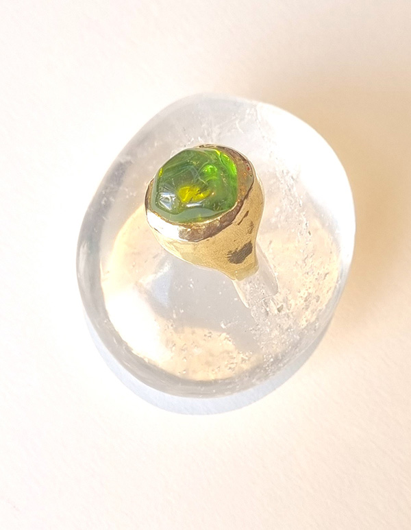 Pippa Small peridot ring