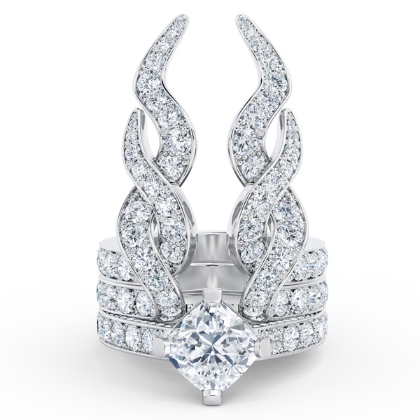 De Beers Greater Kudu crown ring