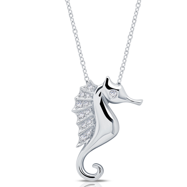 Lafonn seahorse pendant