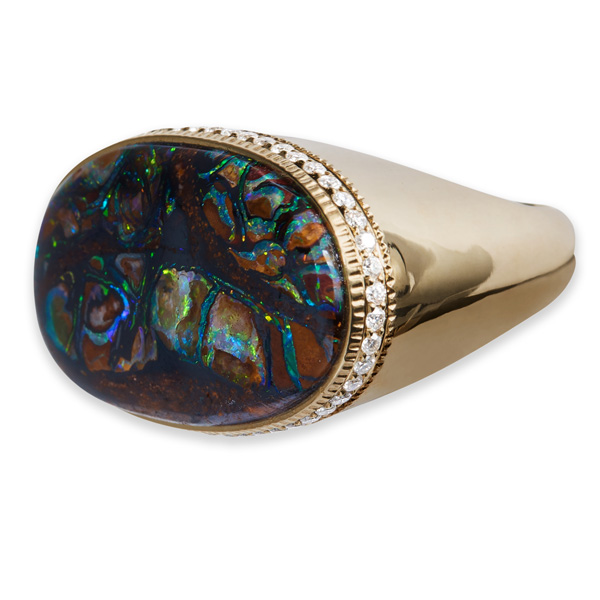 Jacquie Aiche Koroit opal ring