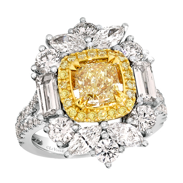 Le Vian couture yellow diamond ring