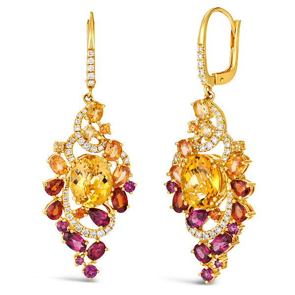 Le Vian ombre earrings