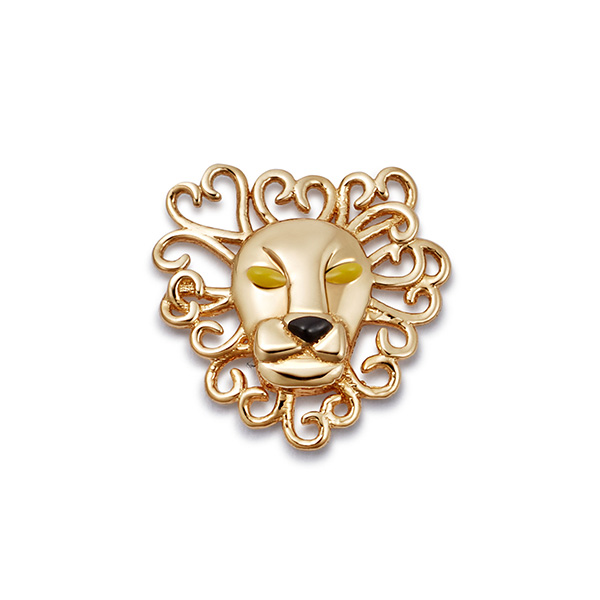 Loquet lion charm