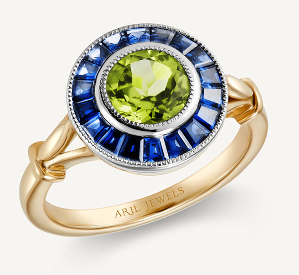 Aril Jewels peridot ring