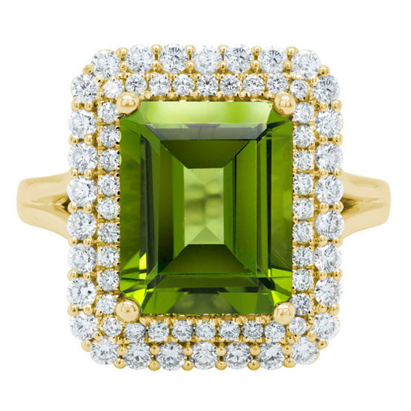 Artistry peridot ring