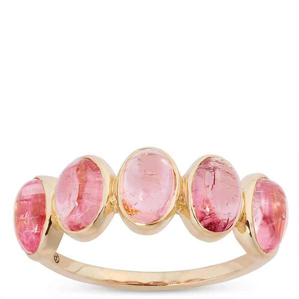 Lisa Bridge pink tourmaline ring