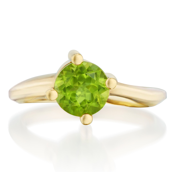 Lorraine West peridot ring