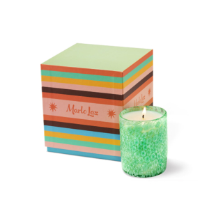 Marlo Laz murano glass candle